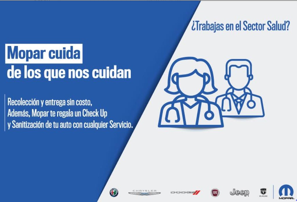 Mopar lanza campañas contra el coronavirus (COVID-19)