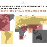 Renault, Nissan y Mistubishi se dividen el mundo en alianza estratégica y cooperativa.