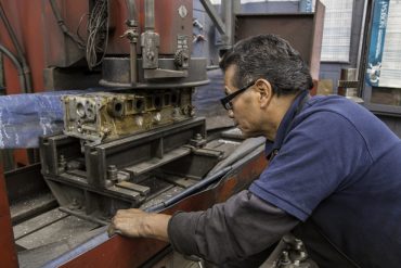 fallas en la rugosidad de la cabeza de una junta