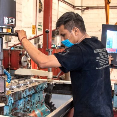 Ahorro de aceite con rectificado