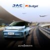 JAC y Budget Rent-A-Car renta de vehículos eléctricos