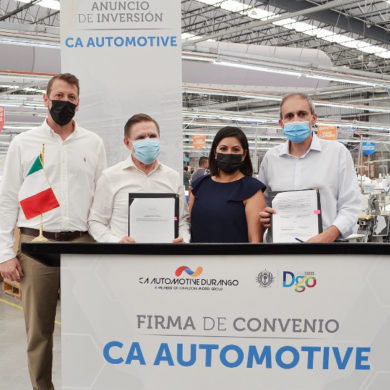 CA Automotive expande planta de producción en Durango