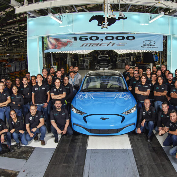 Ford produce en México el Mustang Mach-E número 150 mil