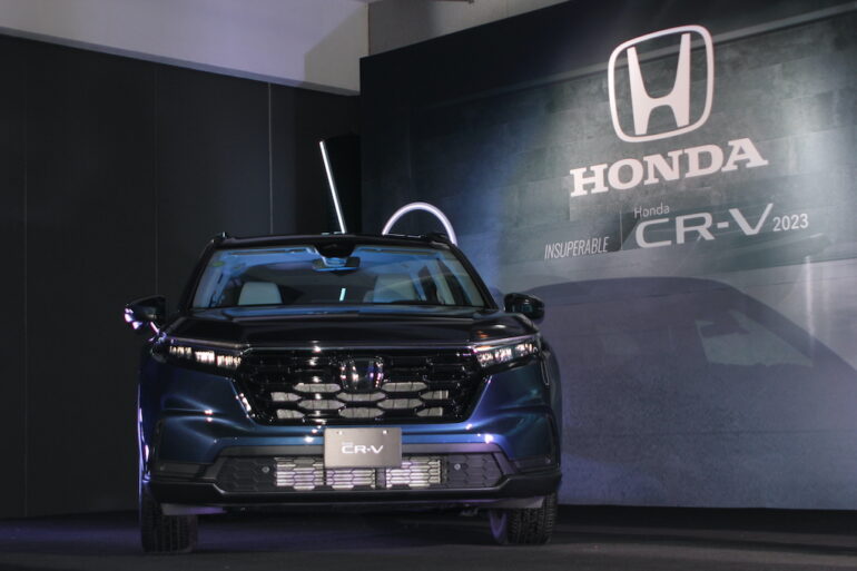 Honda presenta la nueva cara de la SUV más vendida, CR-V 2023