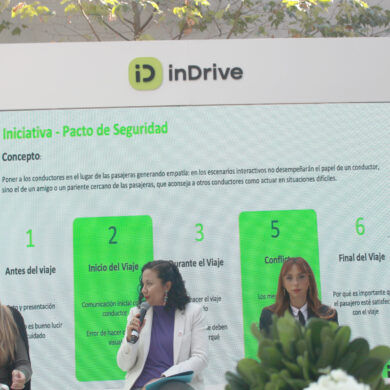 InDrive e Inmujeres comienzan programa "Puedes Viajar Tranquila"