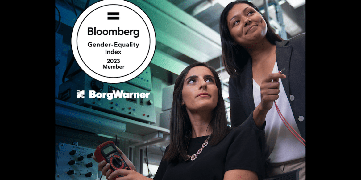 BorgWarner fue incluido en el GEI de Bloomberg de 2023