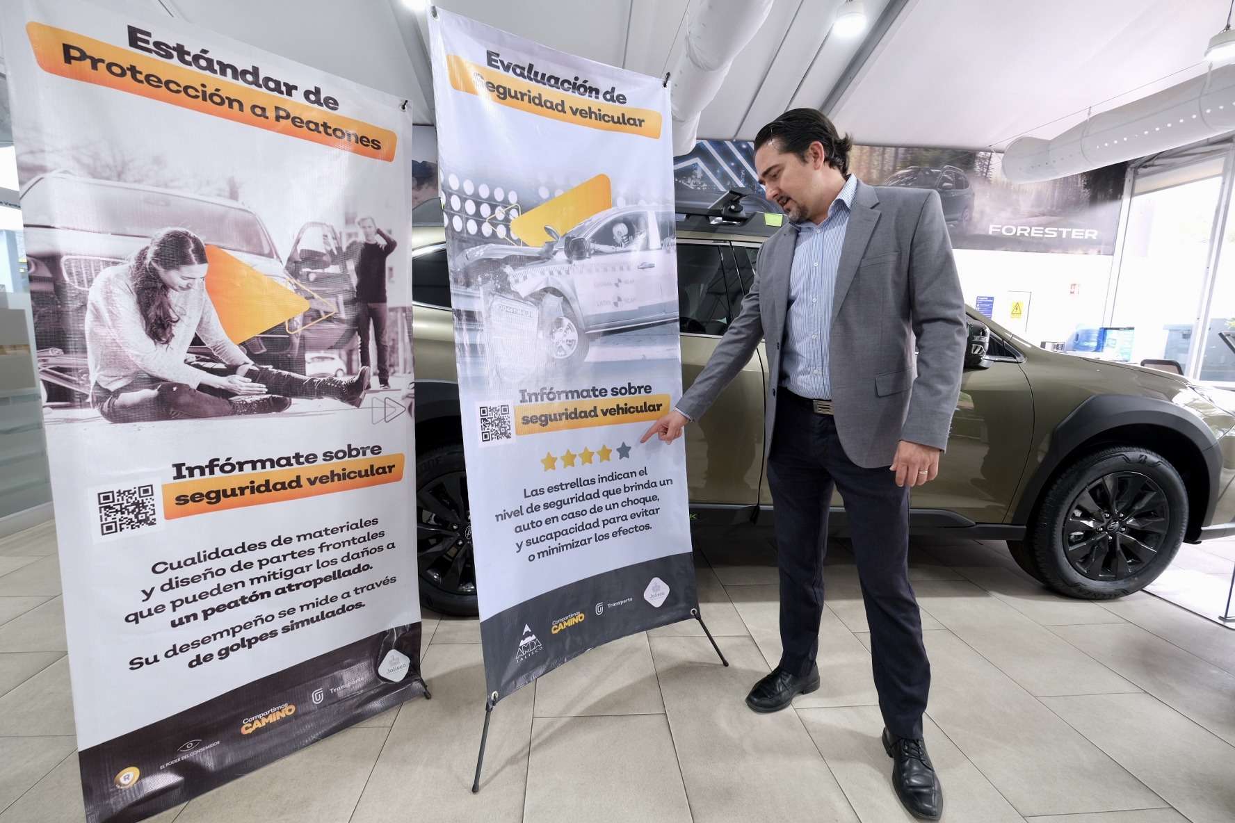 AMDA y SETRANS Jalisco promueven elección de vehículos seguros