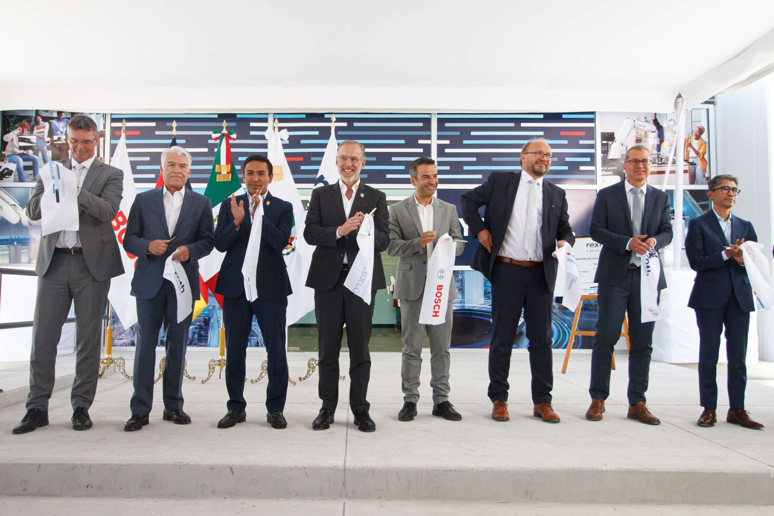 Bosch inaugura su planta Rexroth en Querétaro