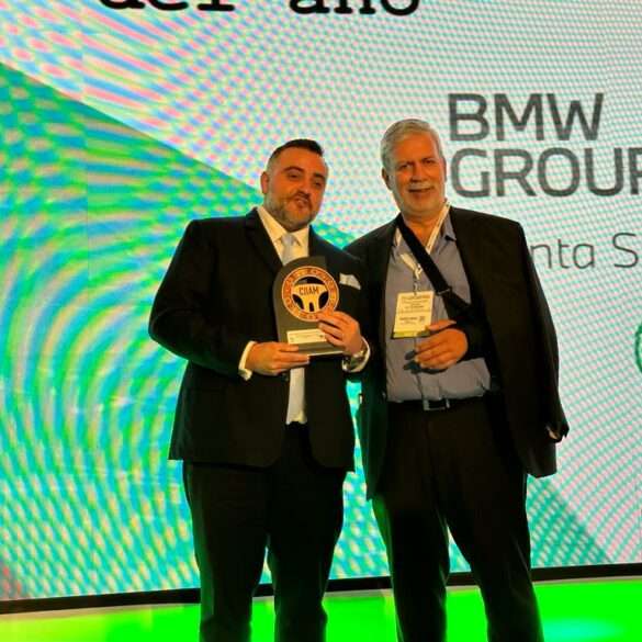 BMW recibió el Premio Nacional de la Industria Automotriz como la mejor armadora del año