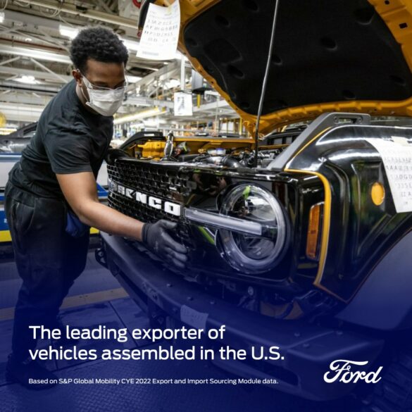 Planta de producción de Ford en Estados Unidos