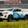 Hilux eléctrica de celdas de combustible basadas en hidrógeno (FCEV).