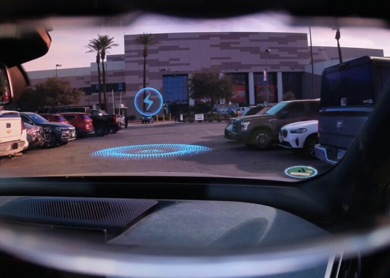 Lentes de realidad aumentada de BMW en el CES 2024