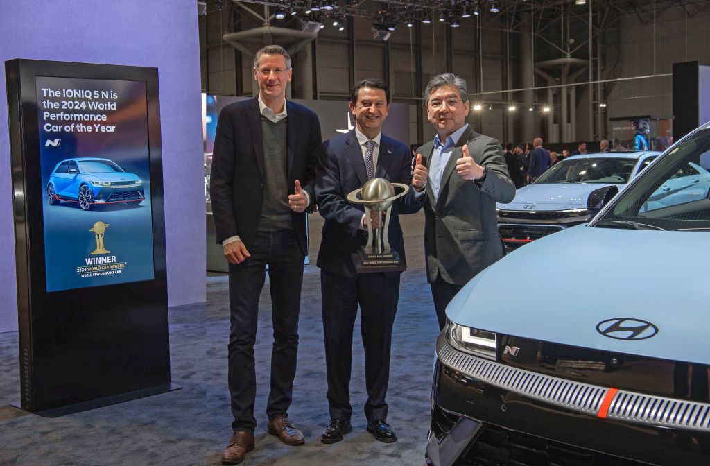 IONIQ 5 recibe premio en Nueva York