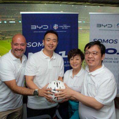 BYD es patrocinador oficial de la Copa América