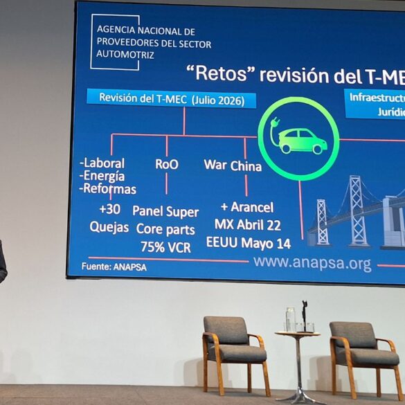 El Dr. Alberto Bustamante, Director de ANAPSA habla de retos que enfrentará México en la revisión del T-MEC en 2026.