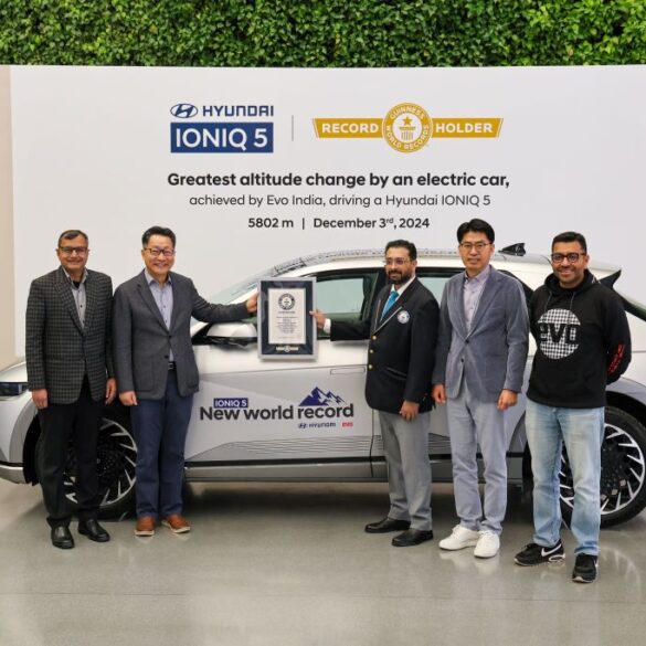 Hyundai IONIQ 5 gana Récord Guinness