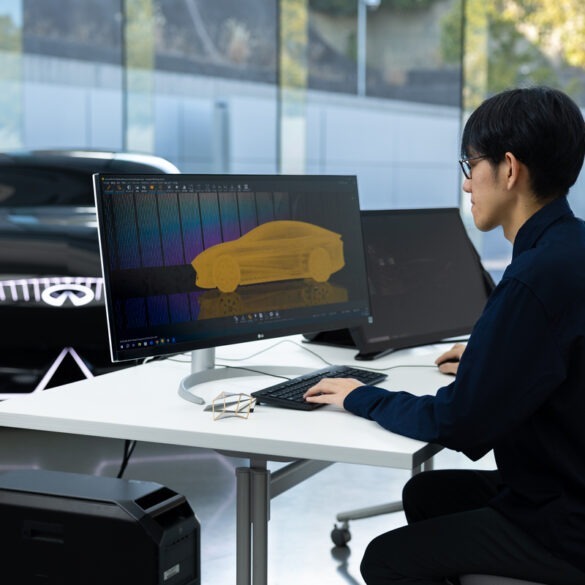 Kenji Yamauchi,del equipo de diseño de INFINITI