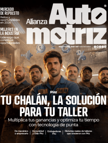Portada revista automotriz marzo abril 2026 Alianza Automotriz