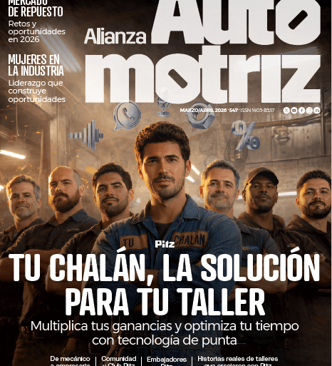 Portada revista automotriz marzo abril 2026 Alianza Automotriz