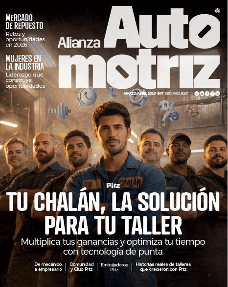 Portada revista automotriz marzo abril 2026 Alianza Automotriz